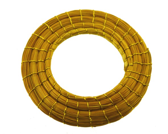Argola capim dourado - 5 cm (un) CD-21